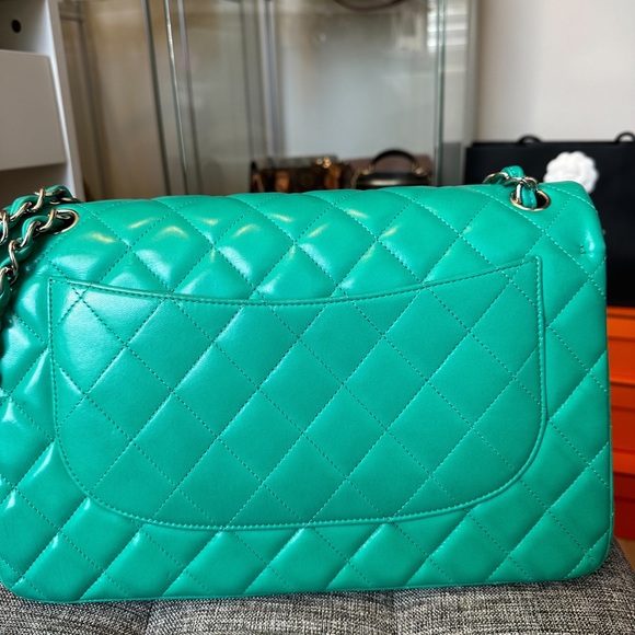 Chanel Jumbo Lambskin Leather